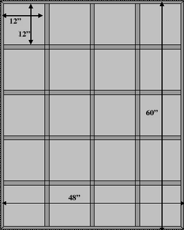 4x5 48x60 T-Shirt Layout - grey w measurements
