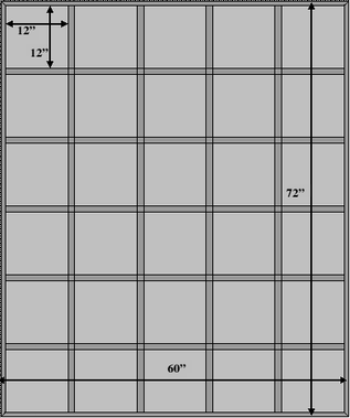 5x6 60x72 T-Shirt Layout - grey w measurements