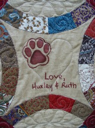 60th Surprise Double Wedding Ring - Love, Huxley Detail