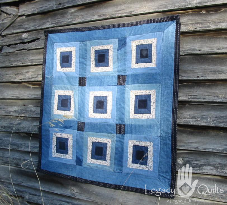 Blue Squares Patchwork