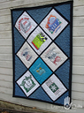 Ken's Marathon Ts - 40x66 T-Shirt Quilt