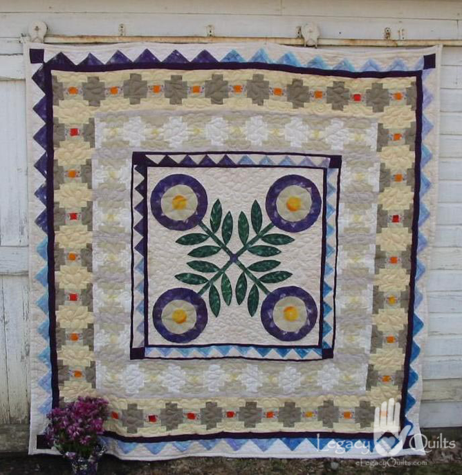 Komitor's Medeterranian Tiles- 60x80 Patchwork & Applique