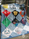 Meghan's Quilt - 54x75 T-Shirt Quilt