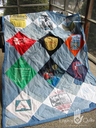 Meghan's Quilt - 54x75 T-Shirt Quilt