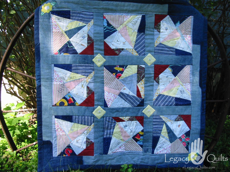 Oma's Crazy Quilt - 40x40
