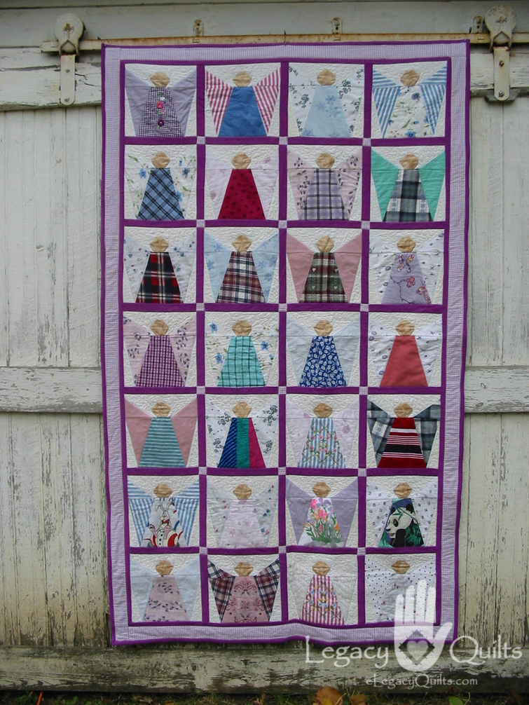Personal Angels - 40 x 58 Patchwork
